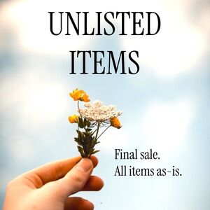 Unlisted Live Items